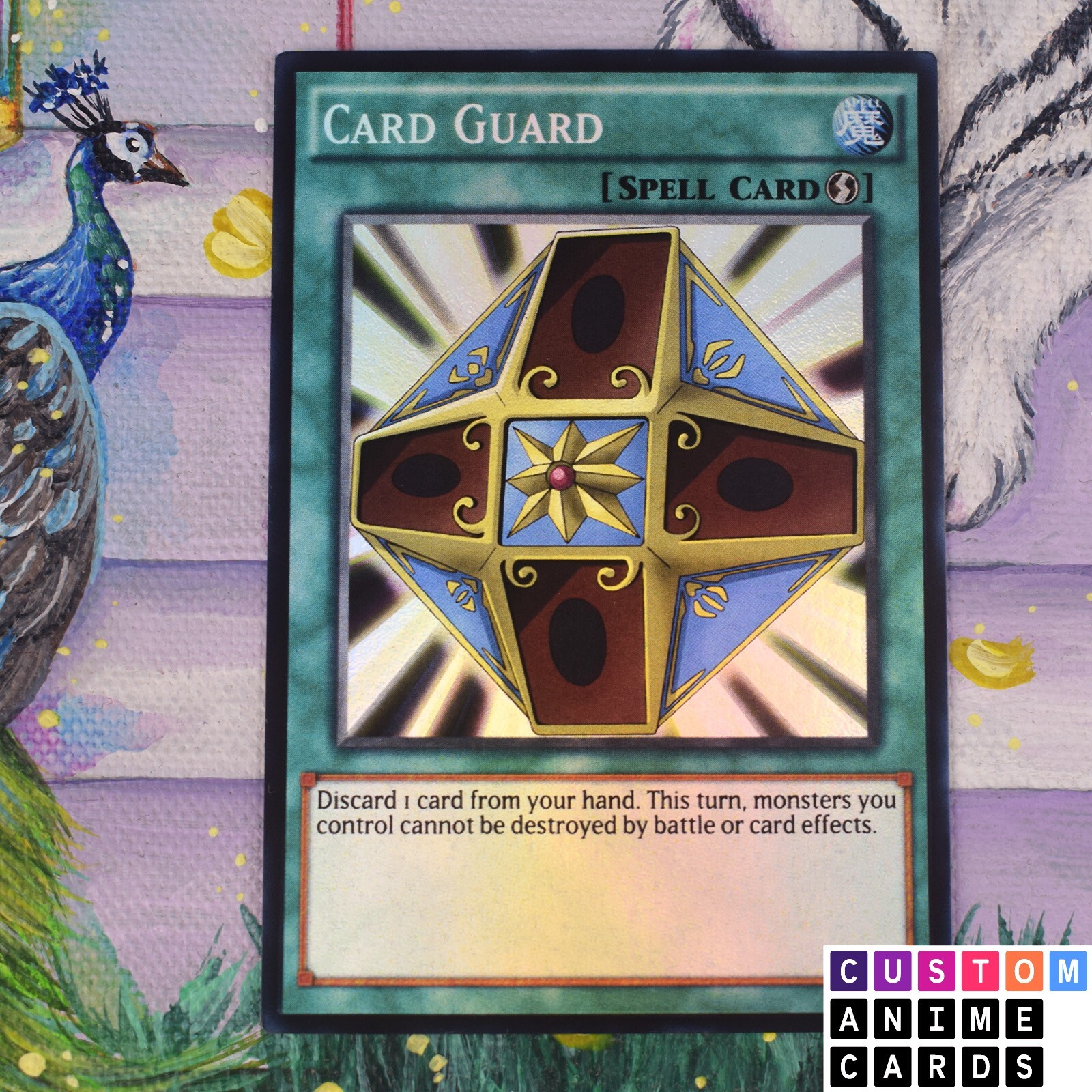 Card Guard ANIME EFFECT HOLO card