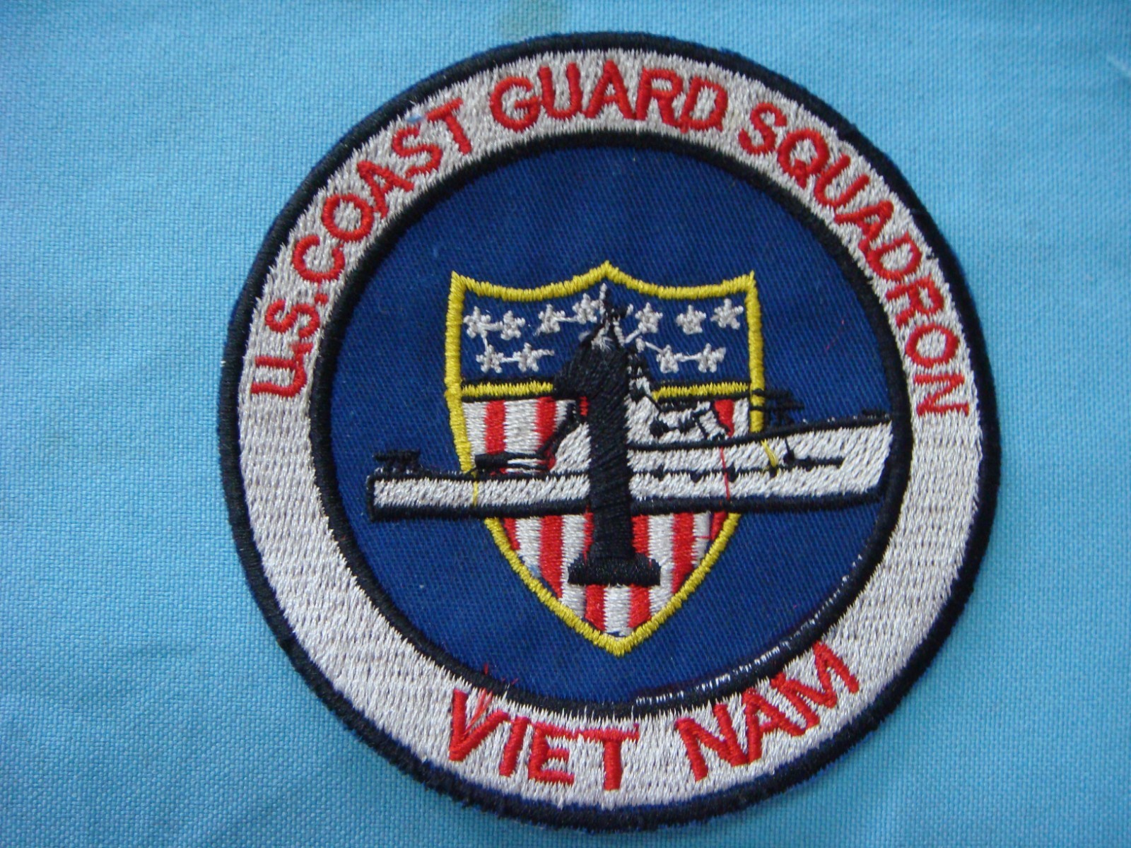 VIETNAM WAR PATCH, US COAST GUARD SQUADRON 1