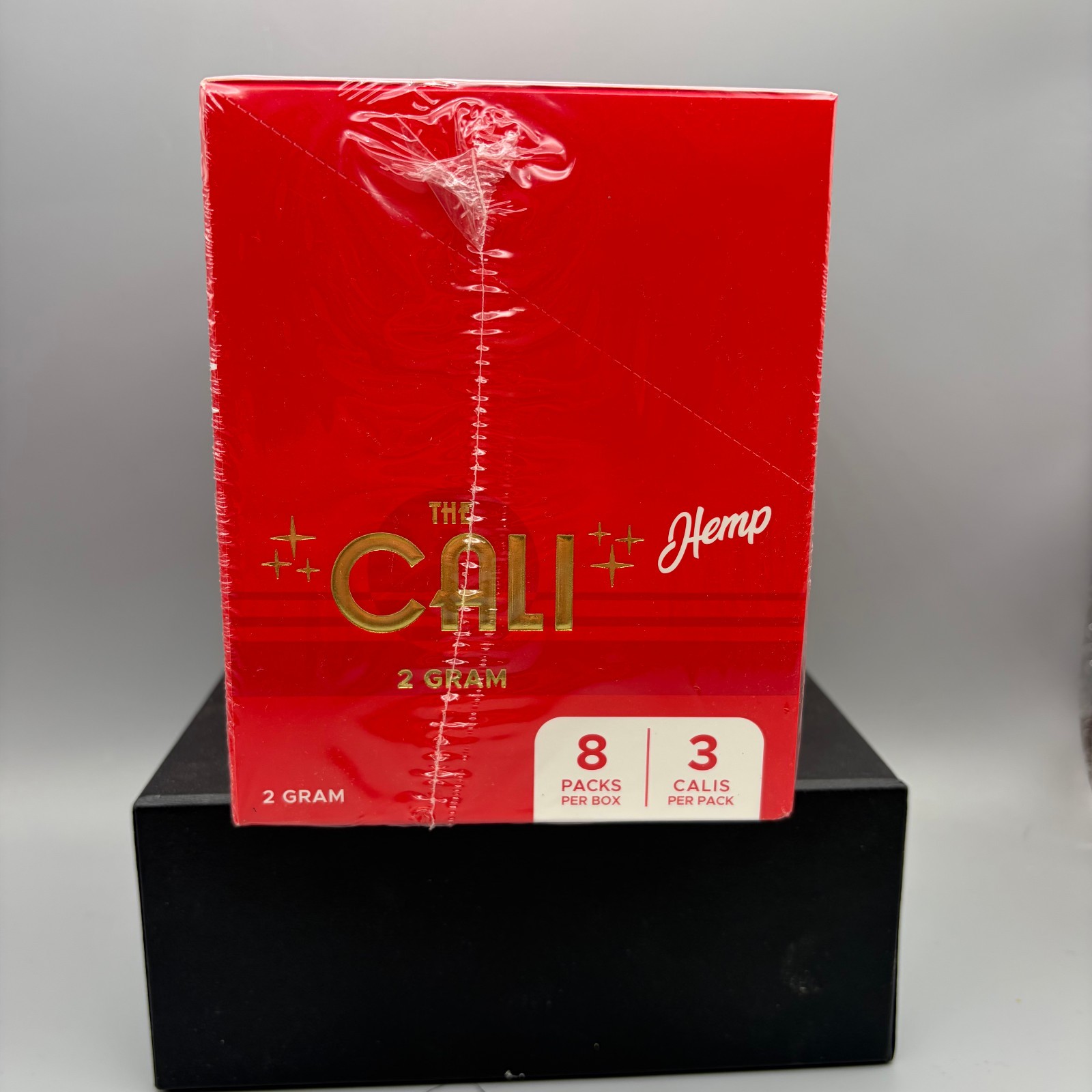 Vibes Rolling Papers Red 2g CALI Cones 8ct Pks 3ct/Pack w/ Free Shipping