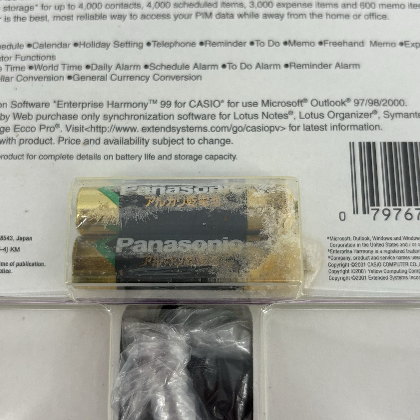 Casio Cassiopeia Pocket Viewer PV-S400 Plus 4mb Memory Pen-Touch Sealed Read Ds!