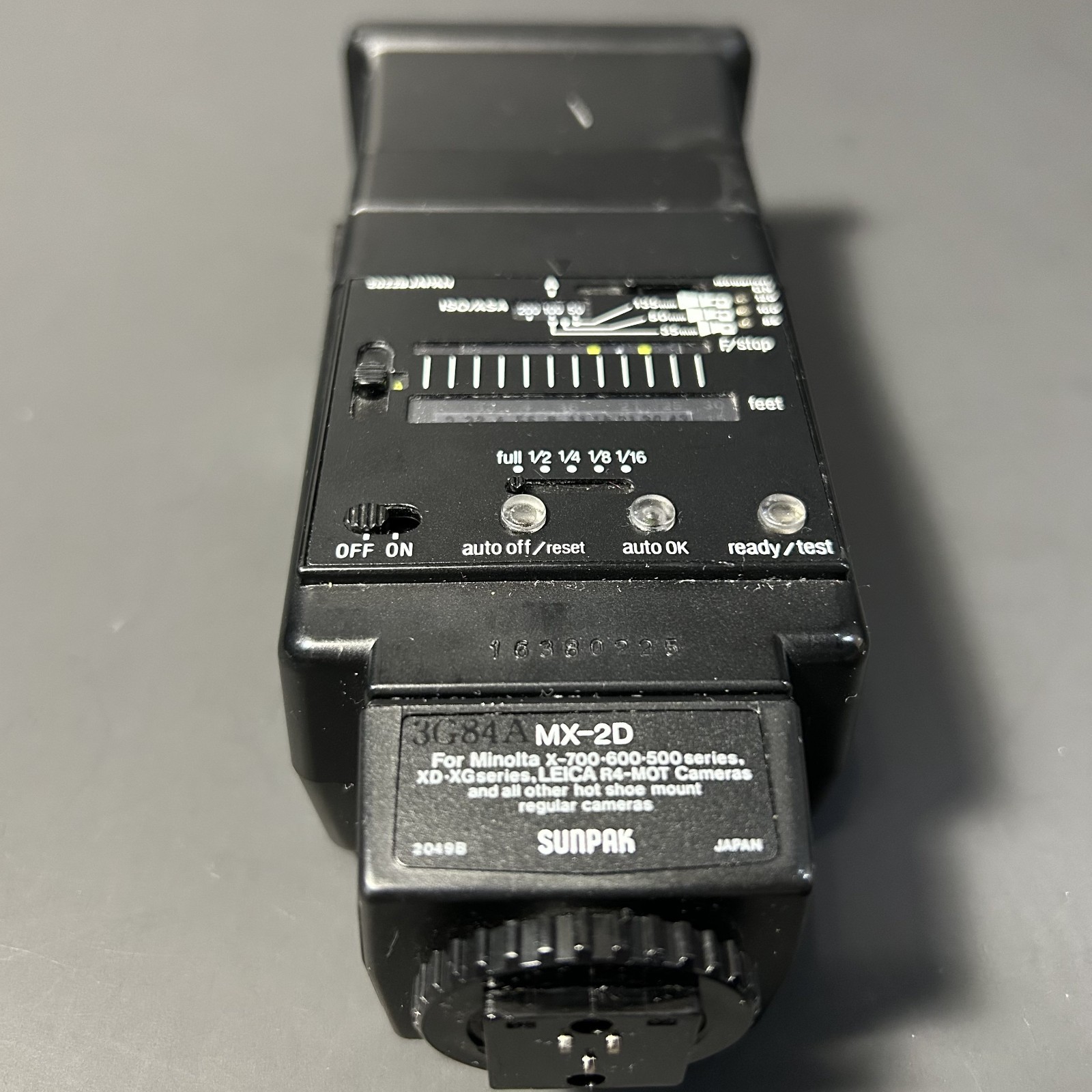 SUNPAK Auto 26DX THYRISTOR Electronic Camera Flash Unit Tested & Working