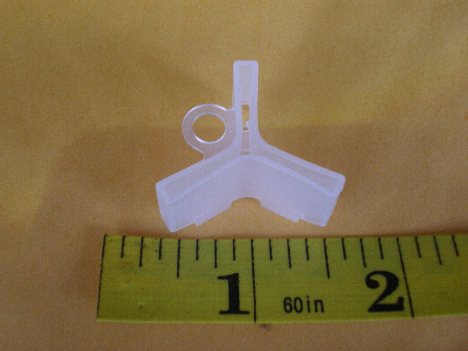 100 PCS. FISHING TREBLE HOOK SAFETY PLASTIC COVER, #1 CLEAR