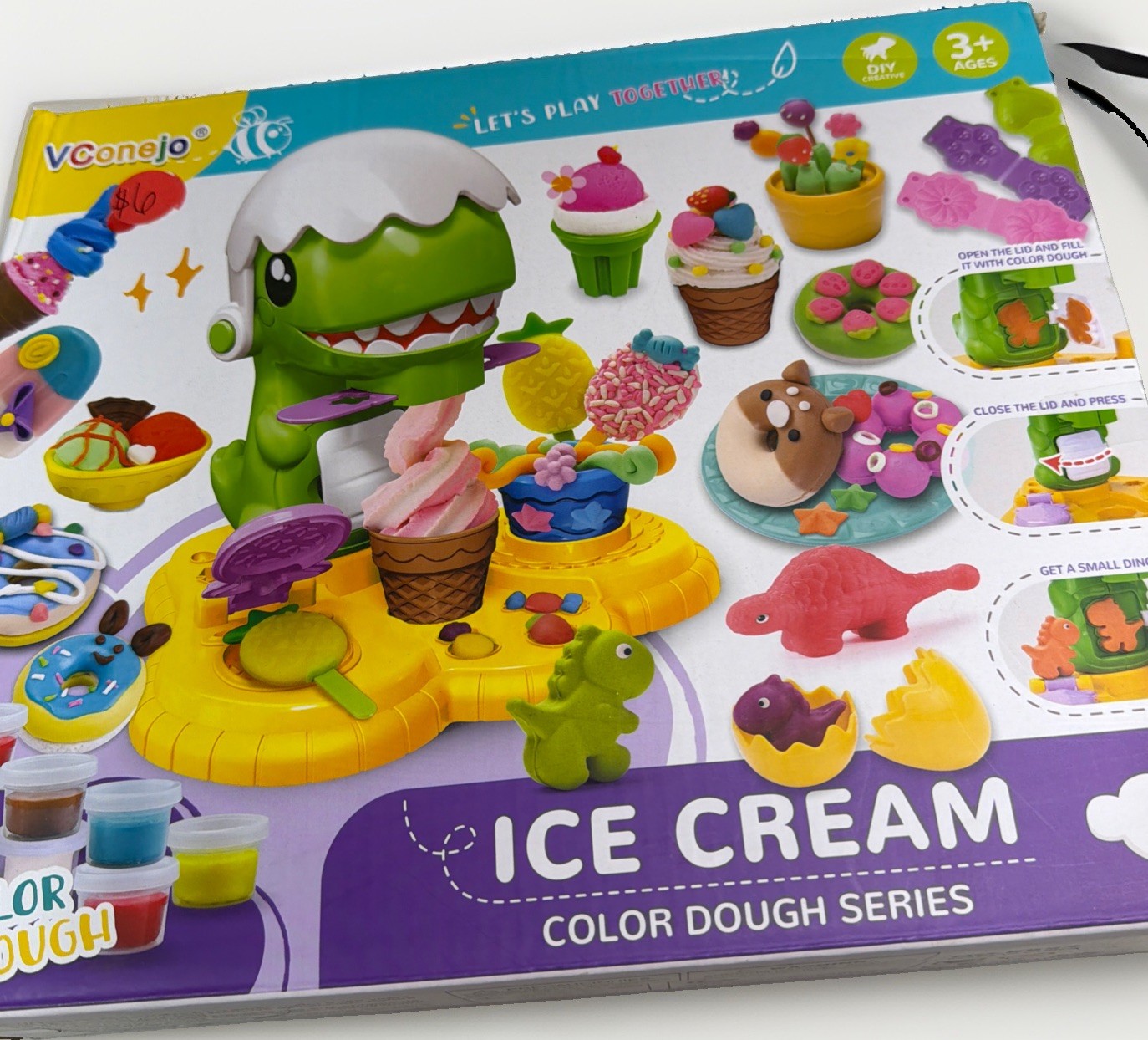 VConejo Ice Cream Color Dough Series {133}