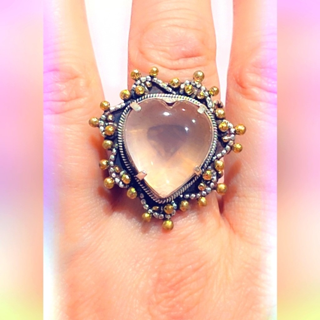 Balinese Sterling Silver 925 Handcrafted Gemstone Ring
