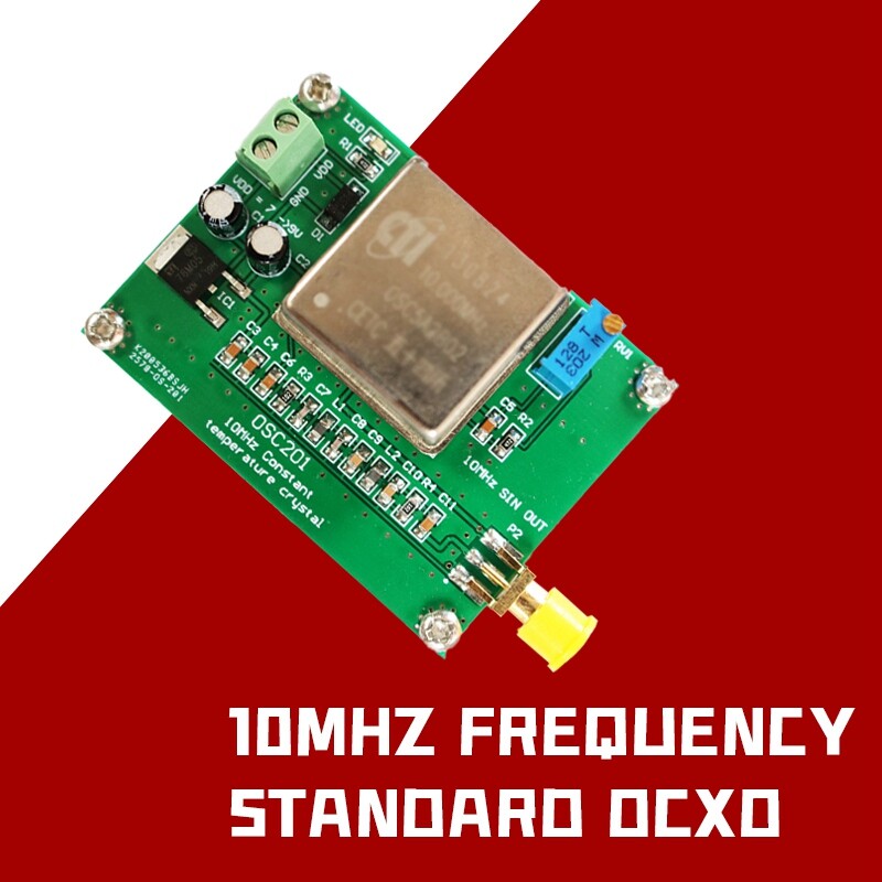 New 10MHz OCXO Frequency Standard Reference Module Board 10MHz Output For Radios