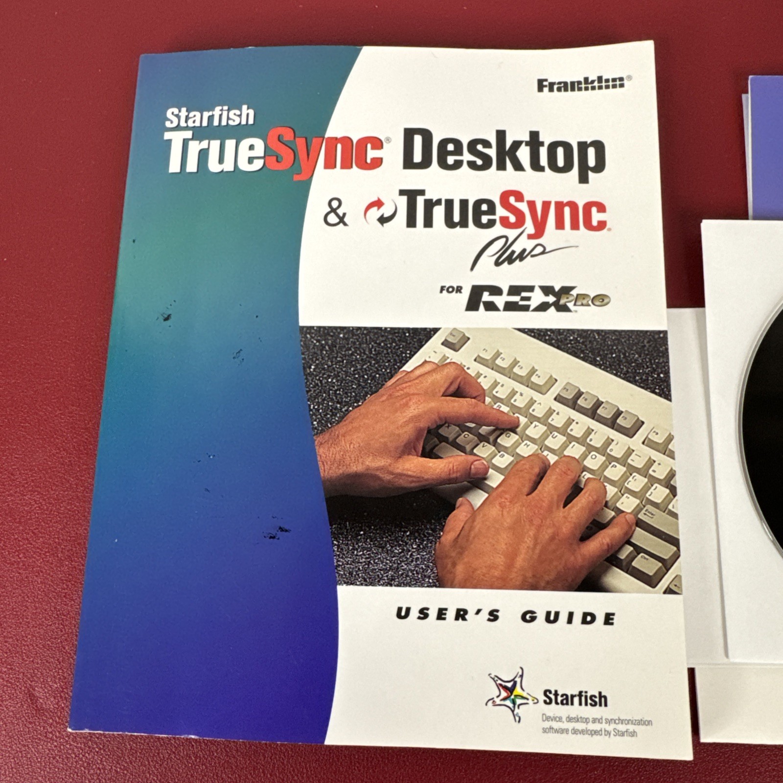 Vintage Starfish TrueSync Desktop & TrueSync Plus CD Rom Software for REXPro