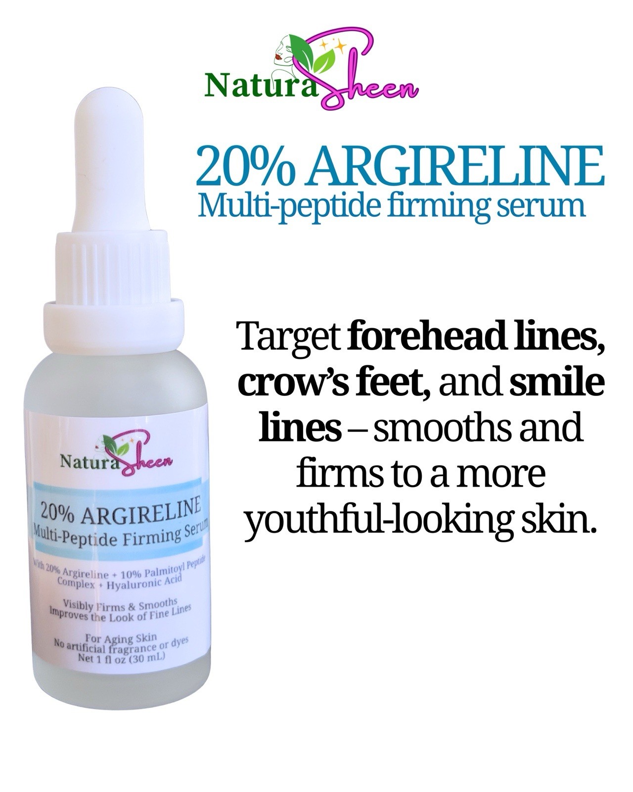 20% ARGIRELINE + Multipeptide firming Serum