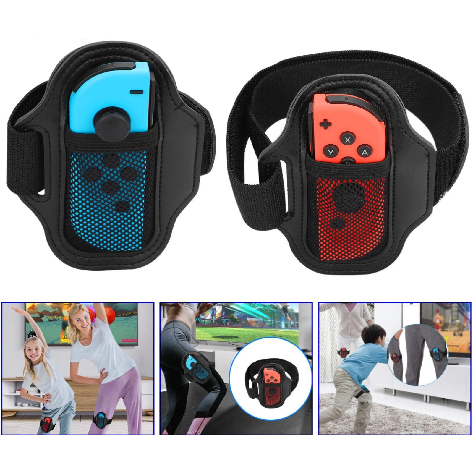 2Pack Leg Straps for Nintendo Switch OLED Joy-Con Controller Ring Fit Adventure