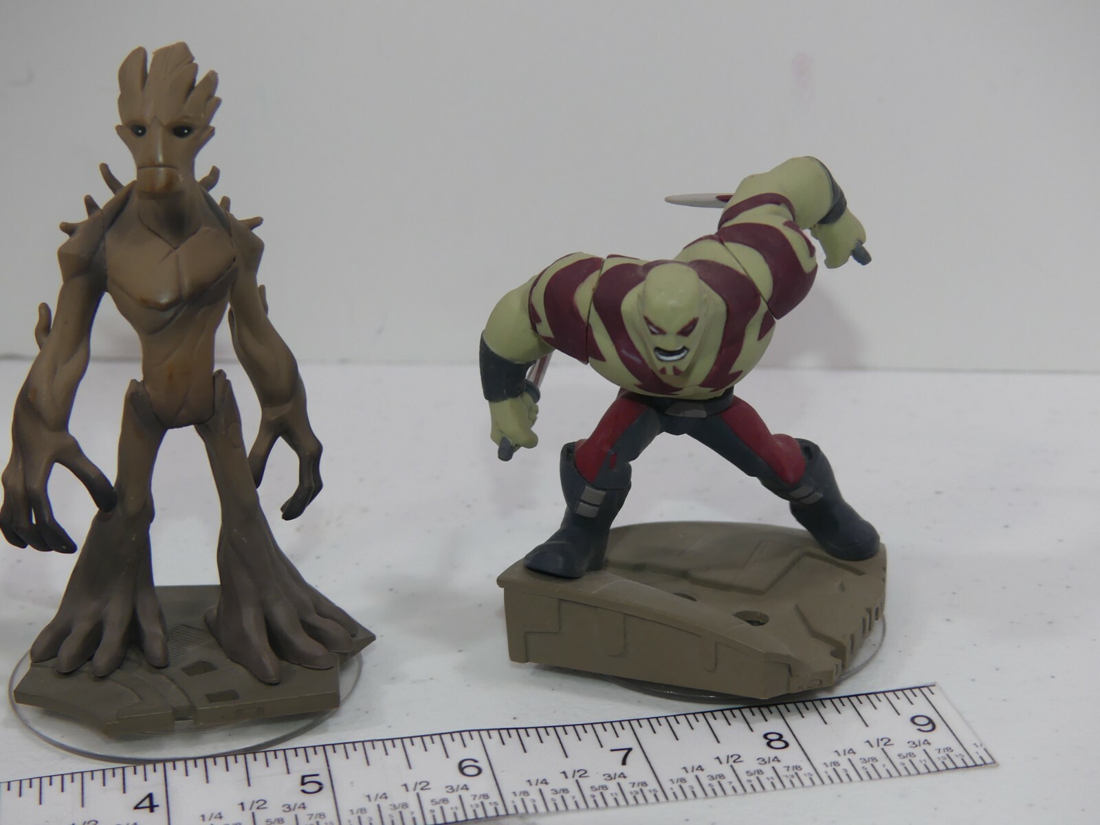 Lot 3 Disney Infinity Marvel Avengers Guardian Galaxy Figure Groot Rocket Drax