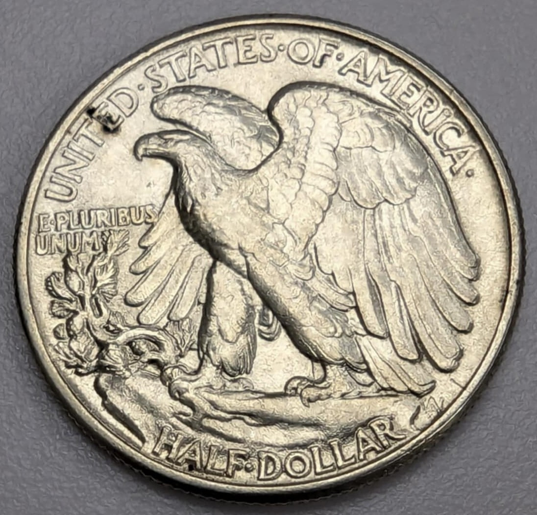 1945 Walking Liberty Half Dollar US Coin