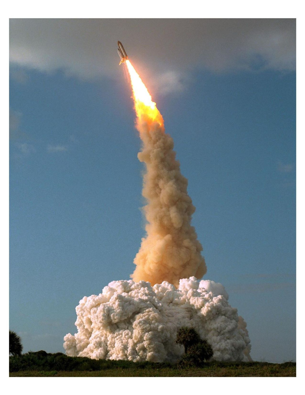 NASA Space Shuttle Discovery STS-31 Hubble 8x10 Photo Print On 8.5" x 11"