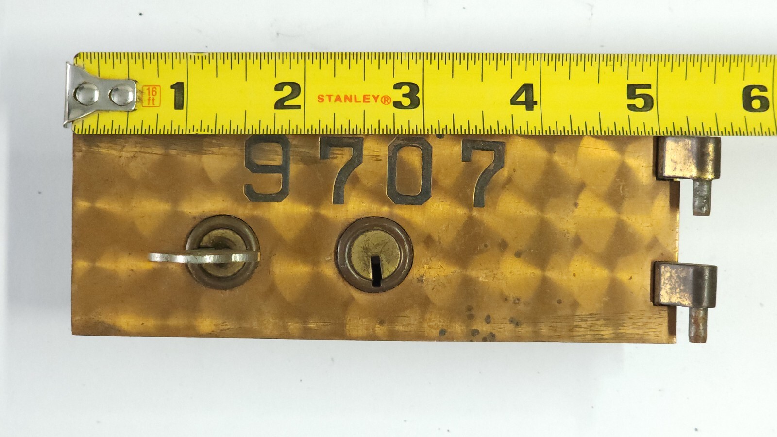 Hering Hall & Marvin Safe Deposit Door with Lock and Hinges- Operator Key only
