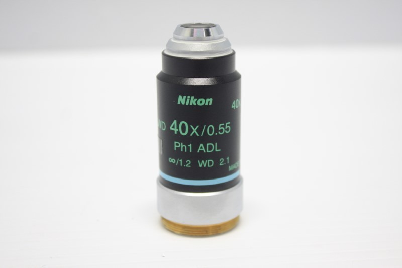 Nikon LWD 40x/0.55 Ph1 ADL Microscope Objective Unit 5