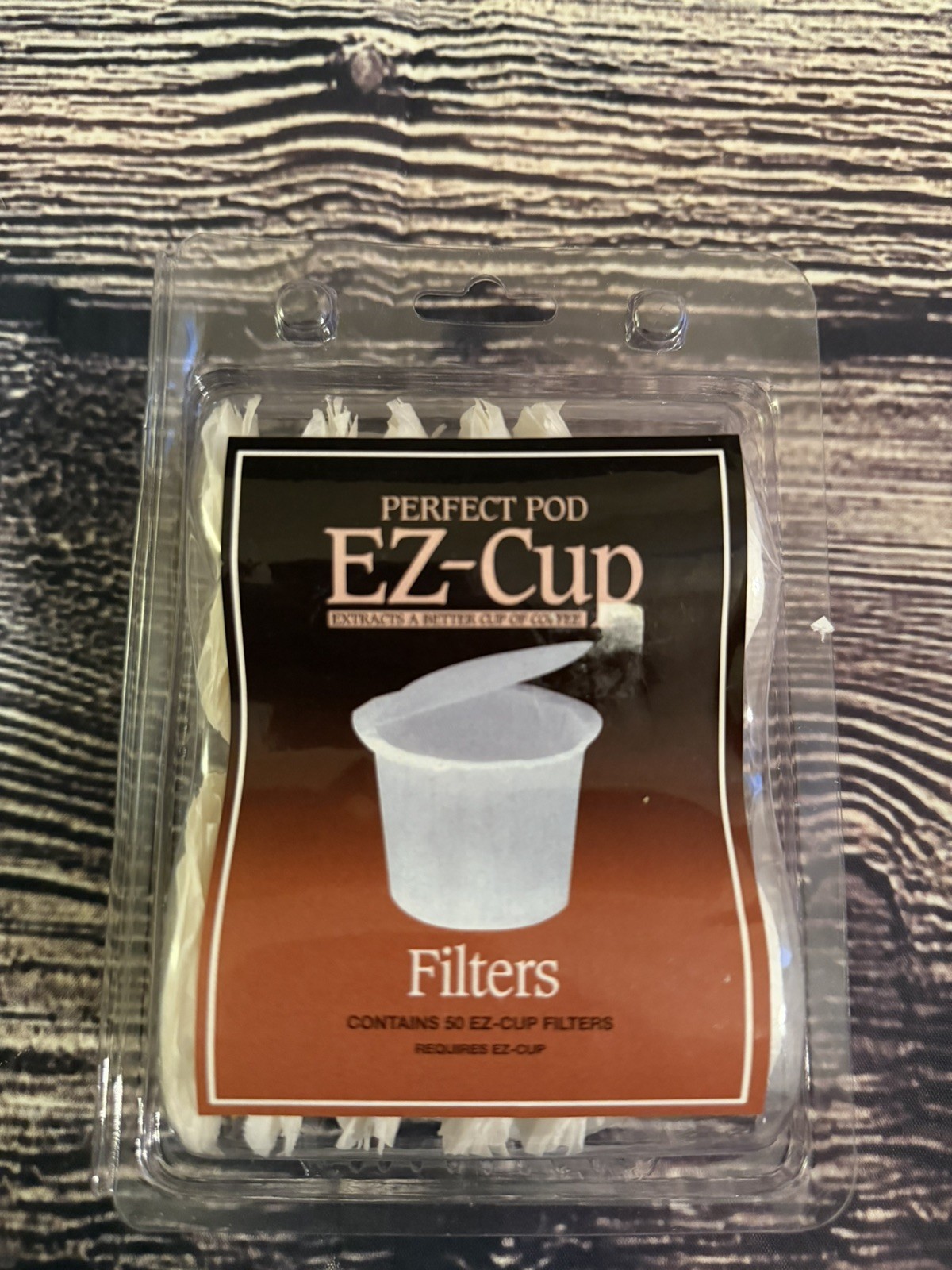 Perfect Pod EZ-Cup extract a better cup of coffee Pod Filters 50 filters NEW