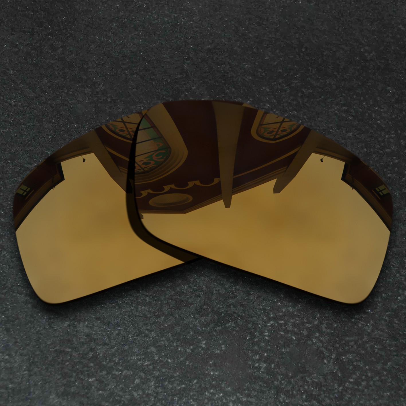 Copper Polarized Replacement Lenses For-Oakley Oil Drum