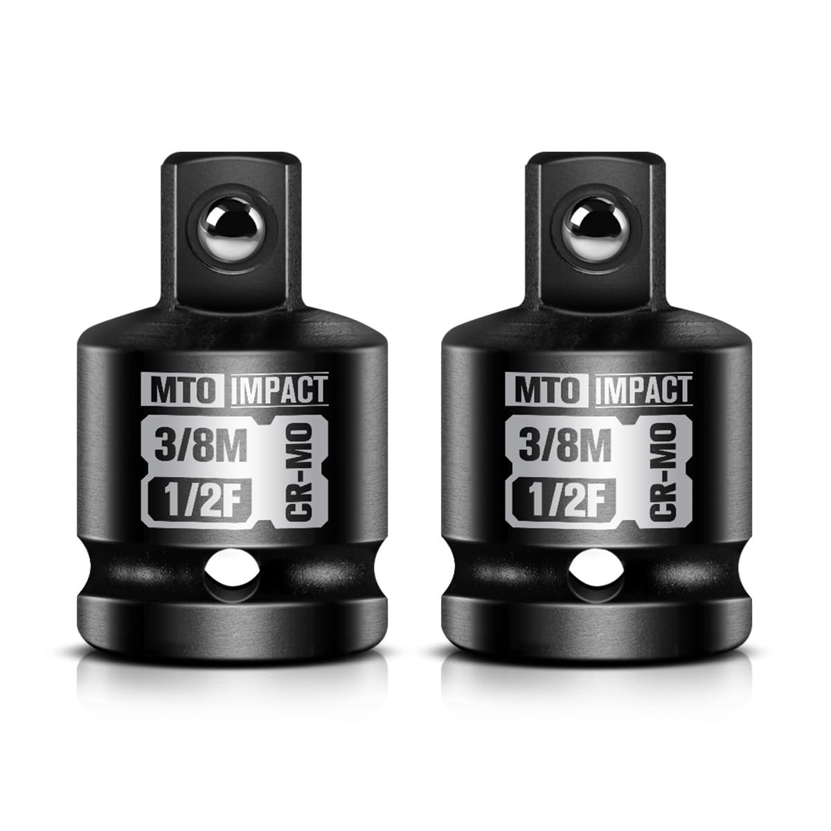 MTO 2-Piece 1/2" Female to 3/8" Male Impact Socket