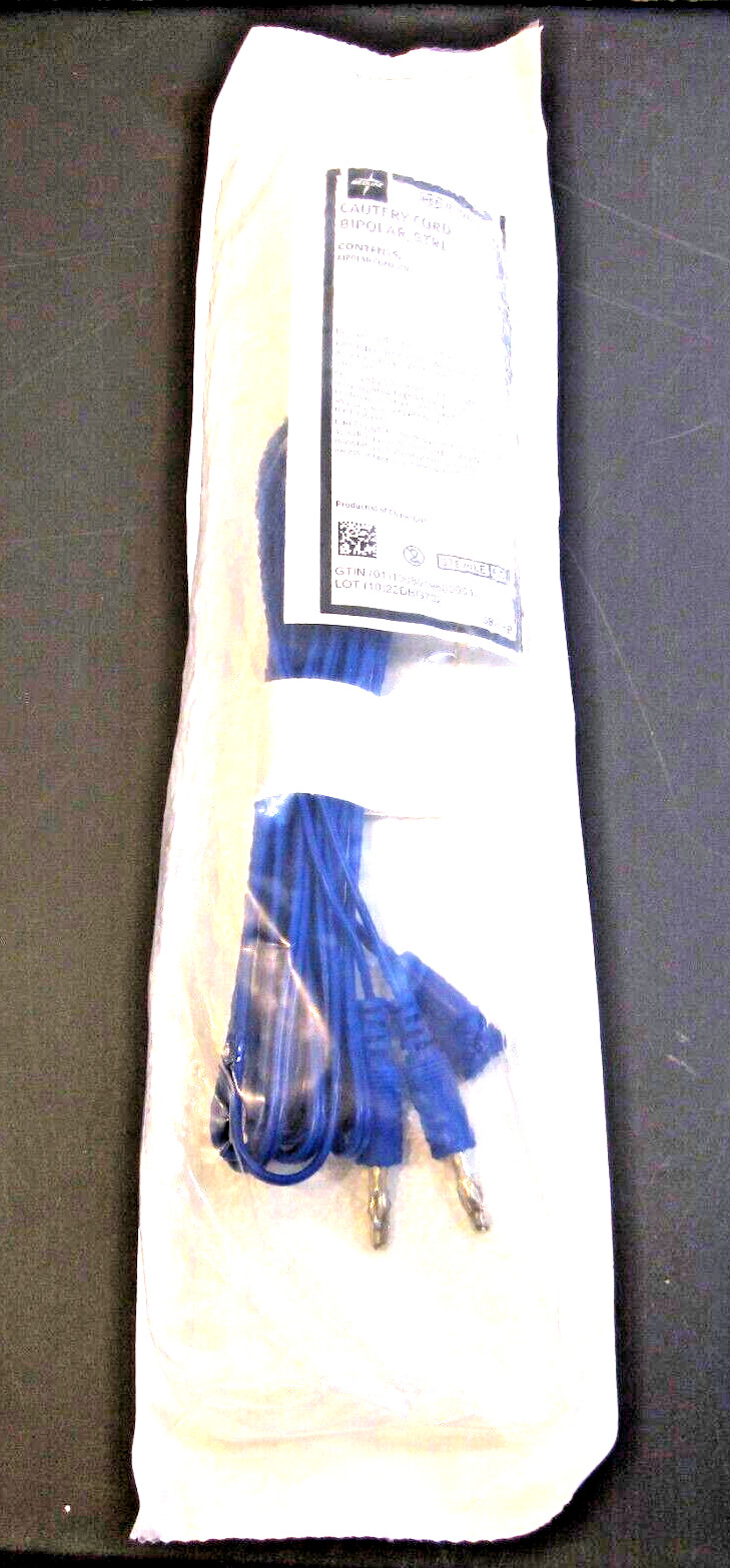 Medline REF DYNJ01207 Bipolar Cord, 12' (3.6m) NEW AND SEALED