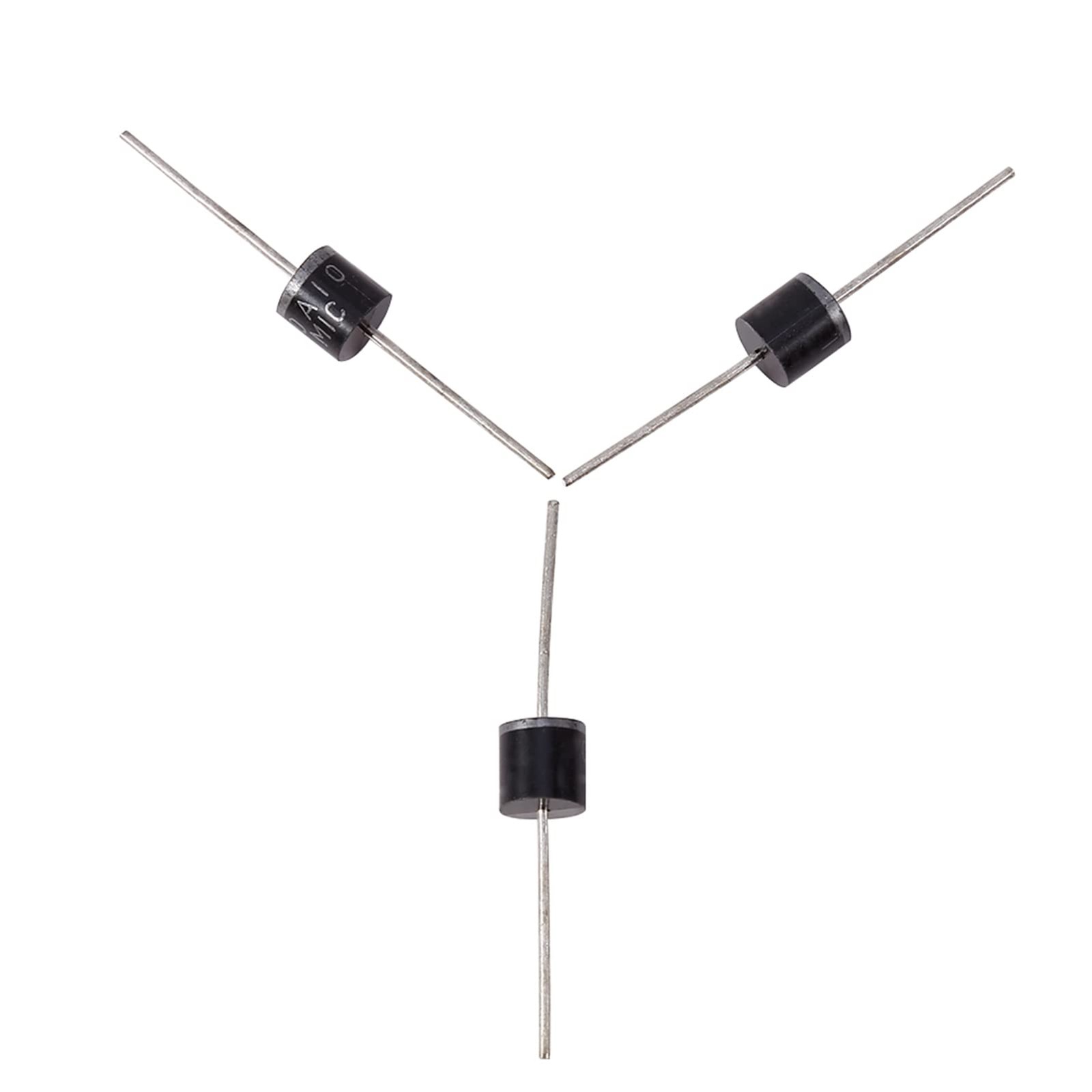50pcs 10A10 1000V diode 12v High Voltage Rectifying Diodes One Way Electrical...