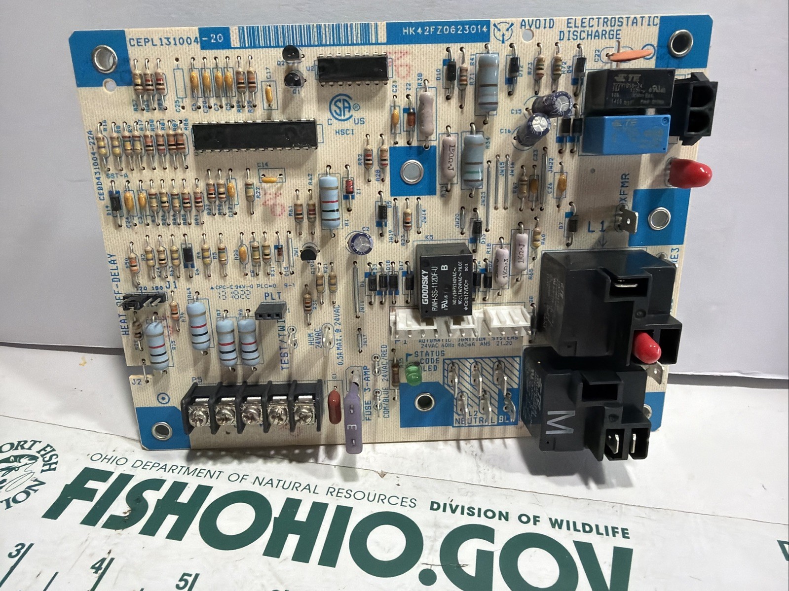 CARRIER HK42FZ062301 CONTROL BOARD CEBD431004
