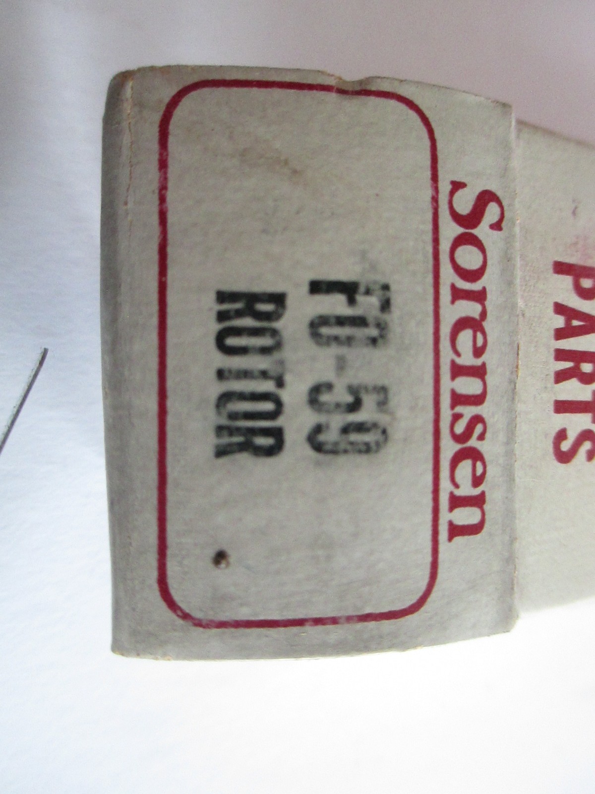 Sorensen FO-59 Rotor, NOS B70