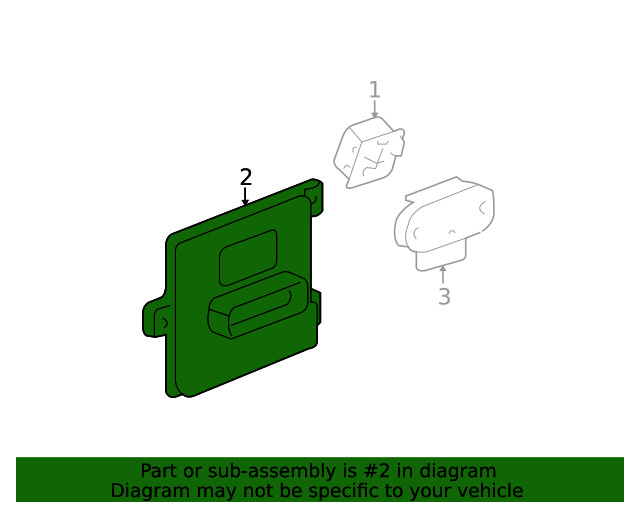 Genuine GM Trailer Brake Control Module Assembly 20850923