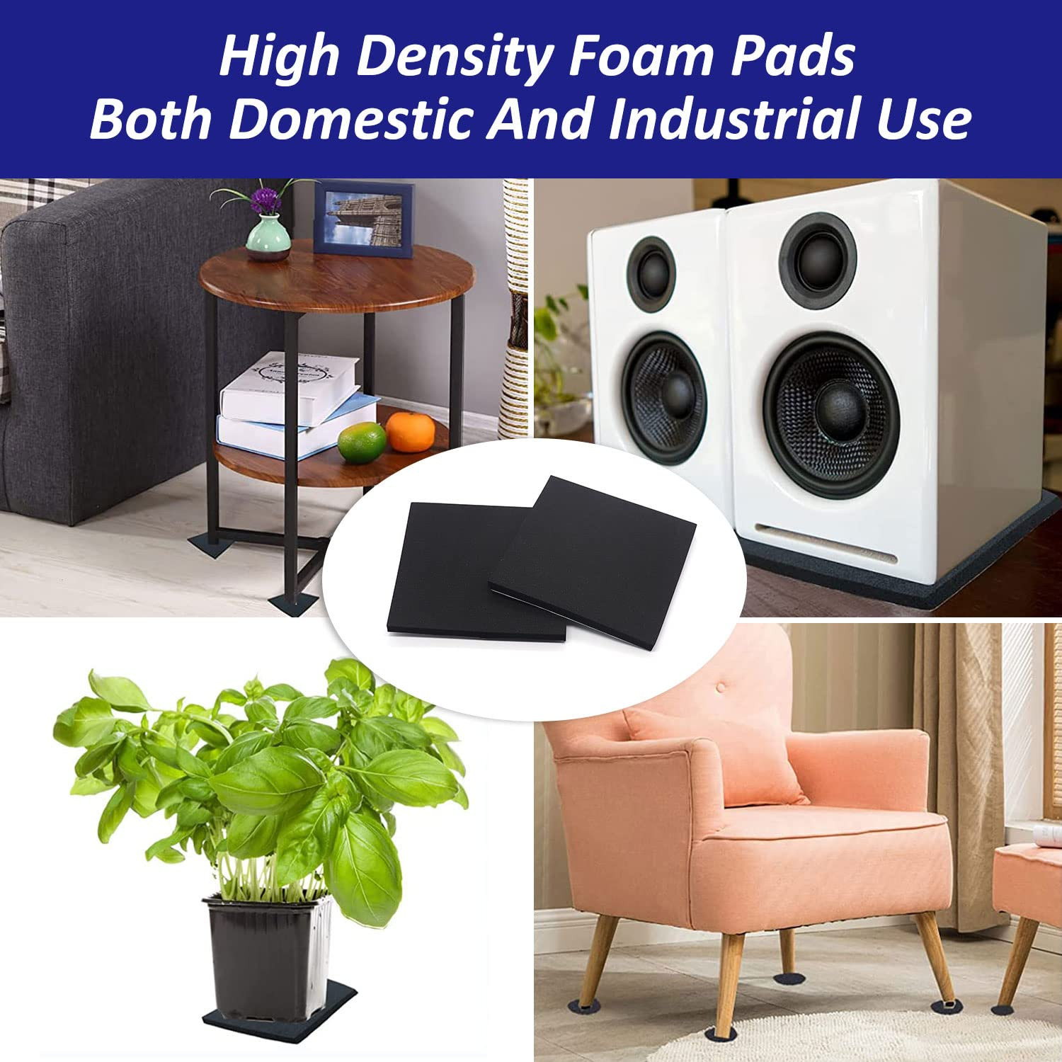 Foam Padding Sheets with Adhesive Backing - 1/4" Thick Self Stick Neoprene Insul