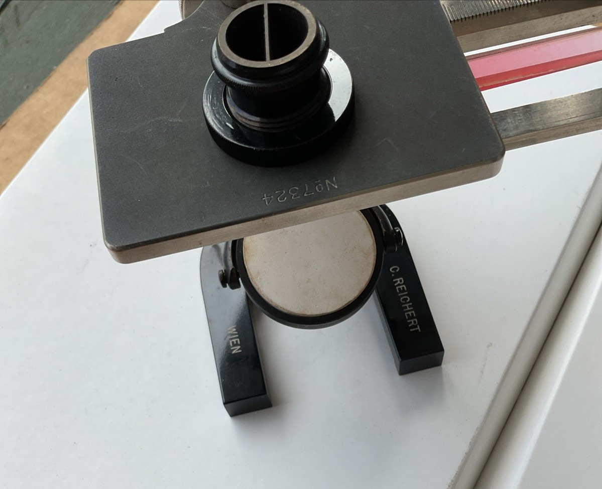 Antique 19th Century C. Reichart Hamometer Relative Microscope