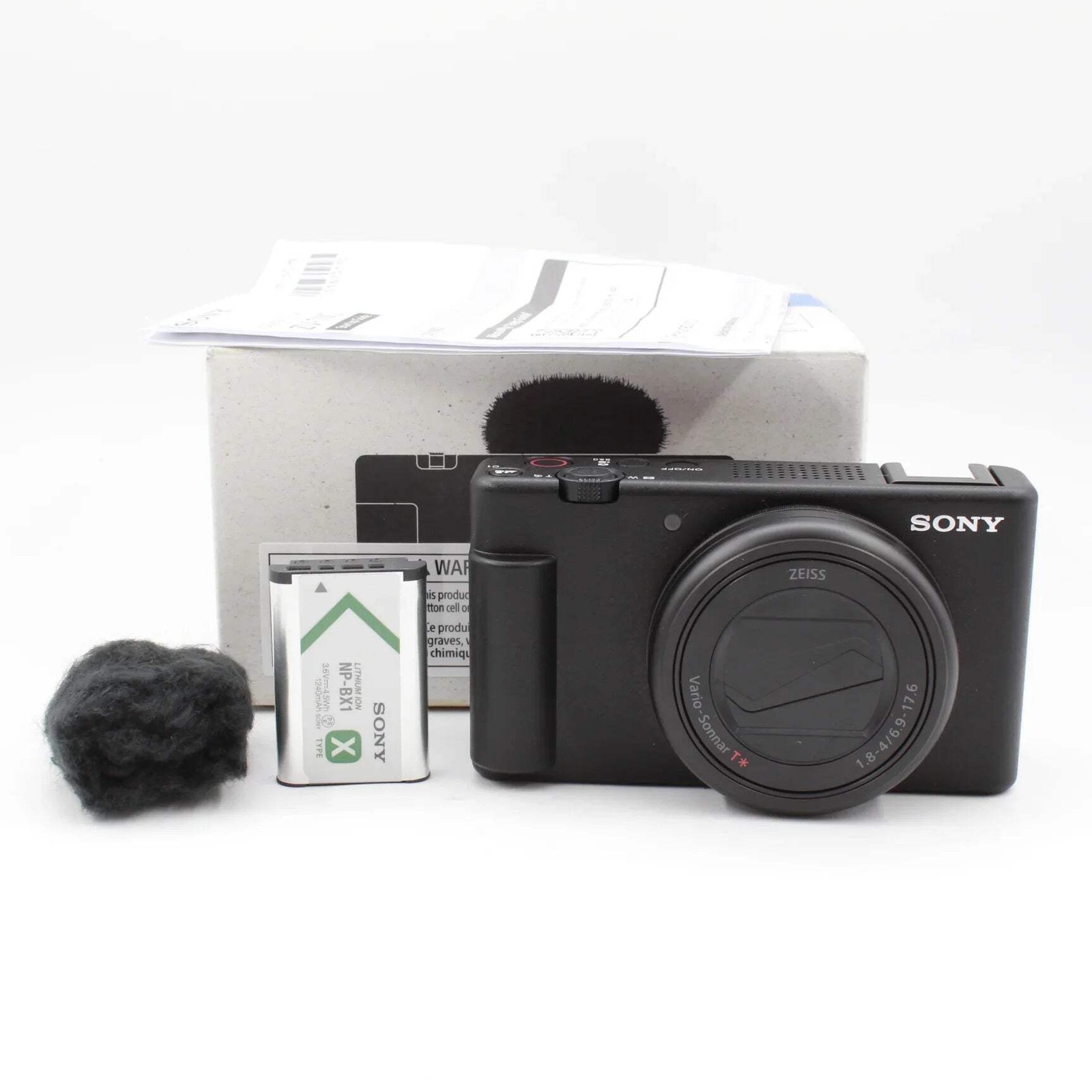 * OPEN BOX EXCELLENT * Sony ZV-1 II Digital Camera (Black)