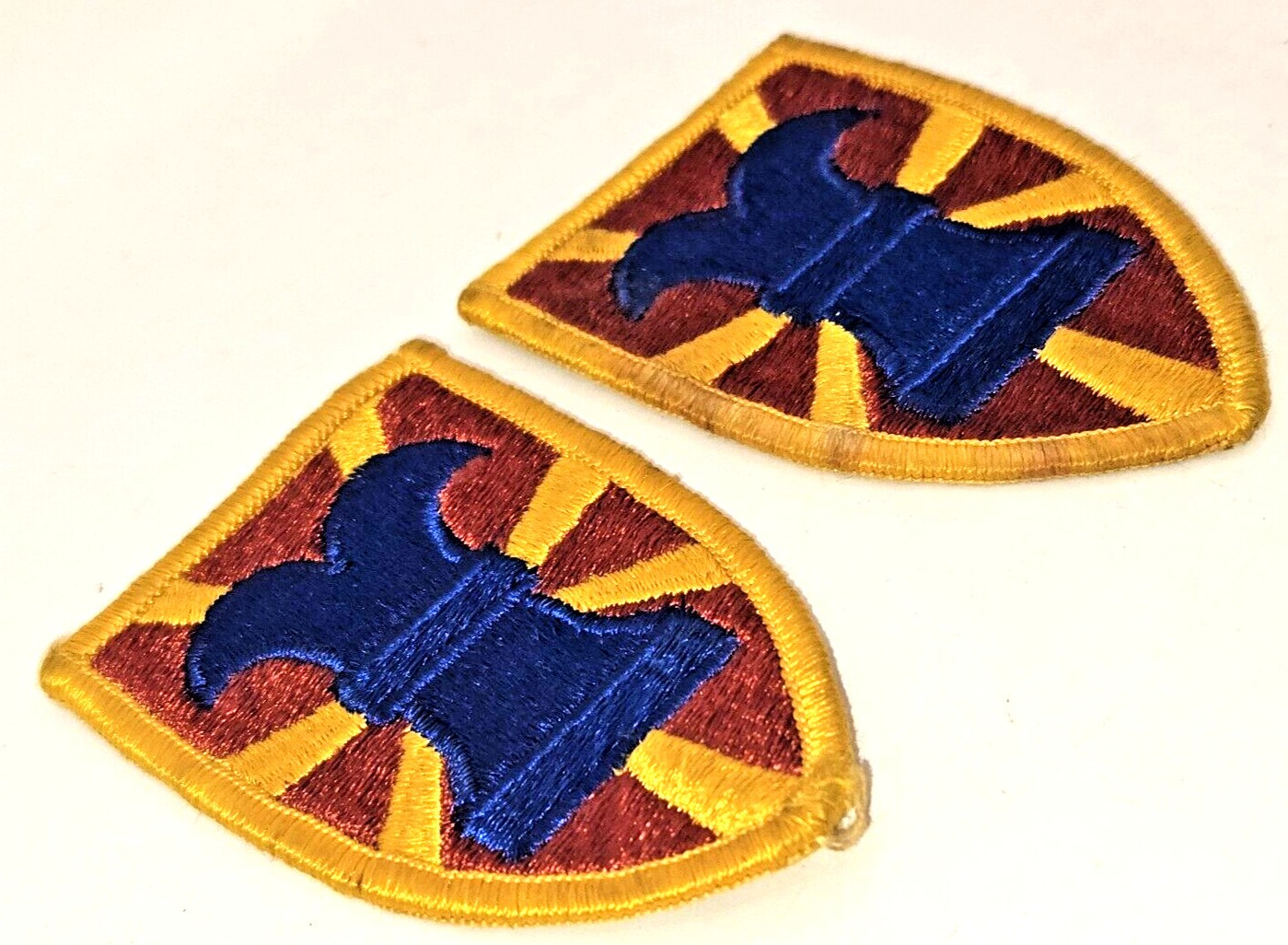 2 US United States Army 7th Transportation Command Patch Badge military color