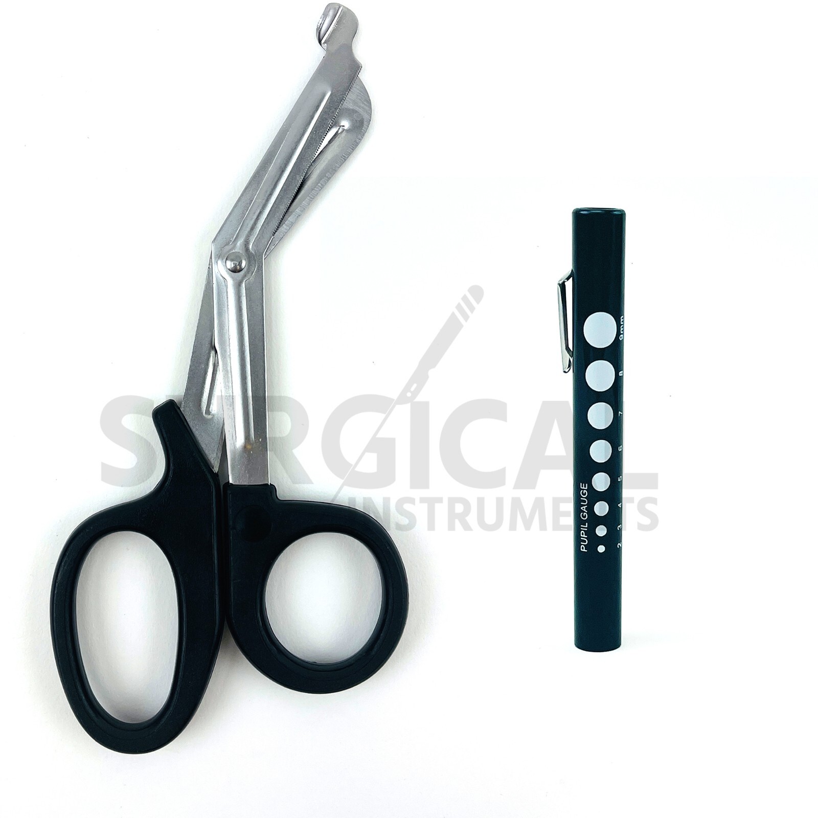 7 Pcs Diagnostics Kit - Hammers, Tuning Forks, Scissors, Pen Light & Pin Wheel