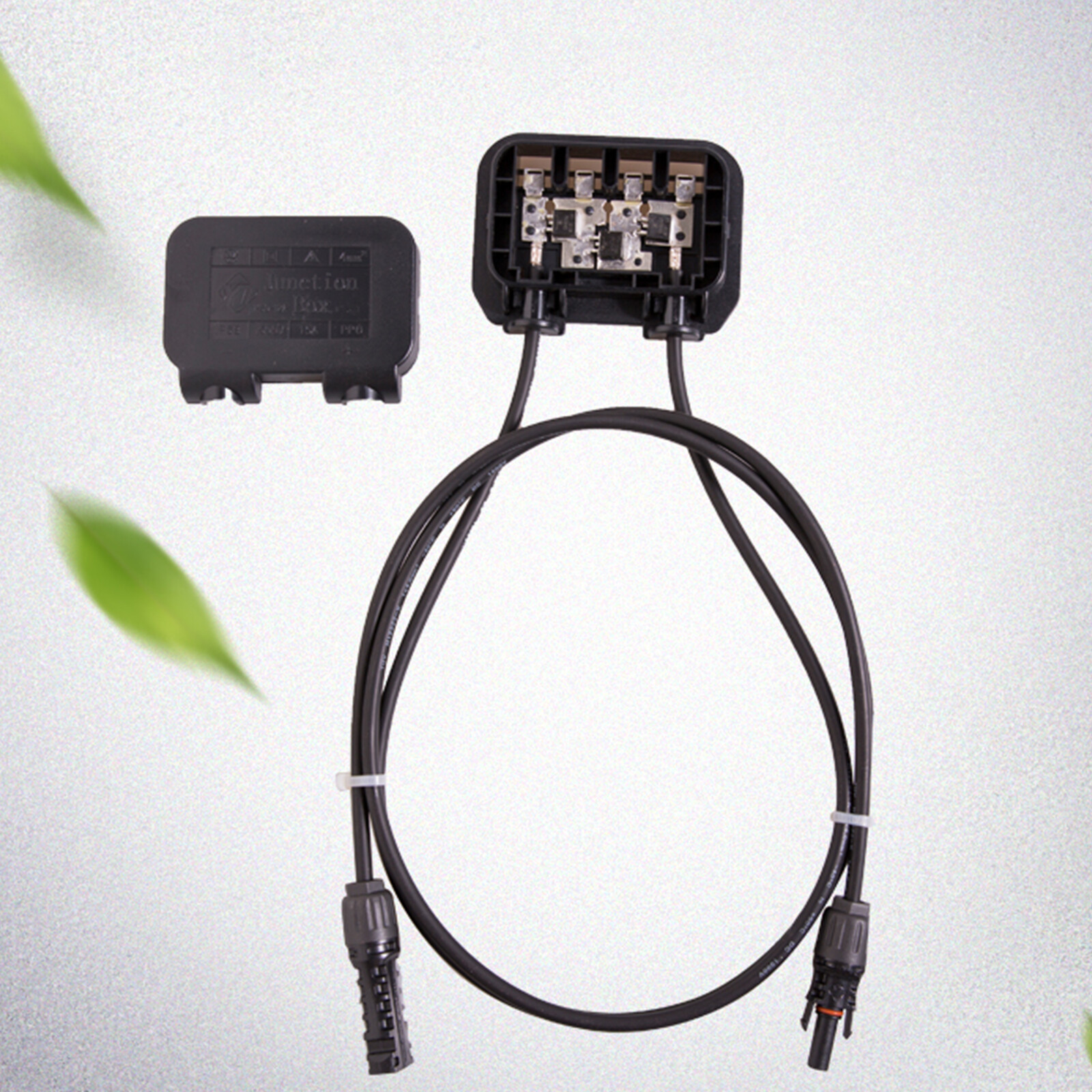 Solar Panel Double-sided Junction Box 1500V/30A Photovoltaic Connector Box IP68