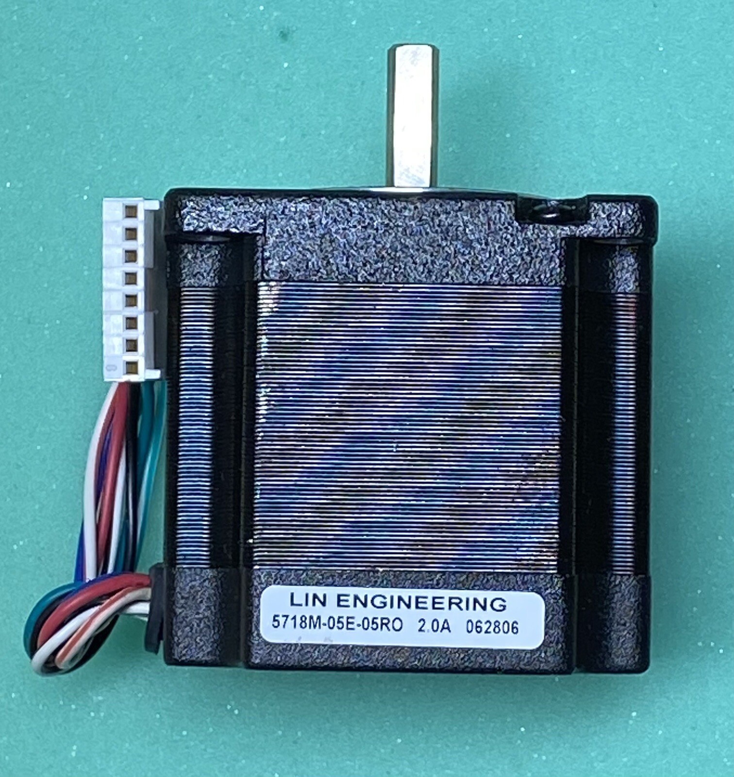 Lin Engineering Stepper Motor, 5718M-05E-05RO, 2.00 Amp NEMA 23 Used