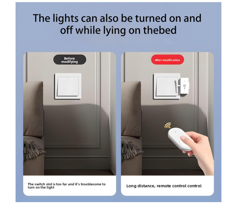 Intelligent Remote Control Switch, Lazy Light-Off Tool, Smart Wireless Remote