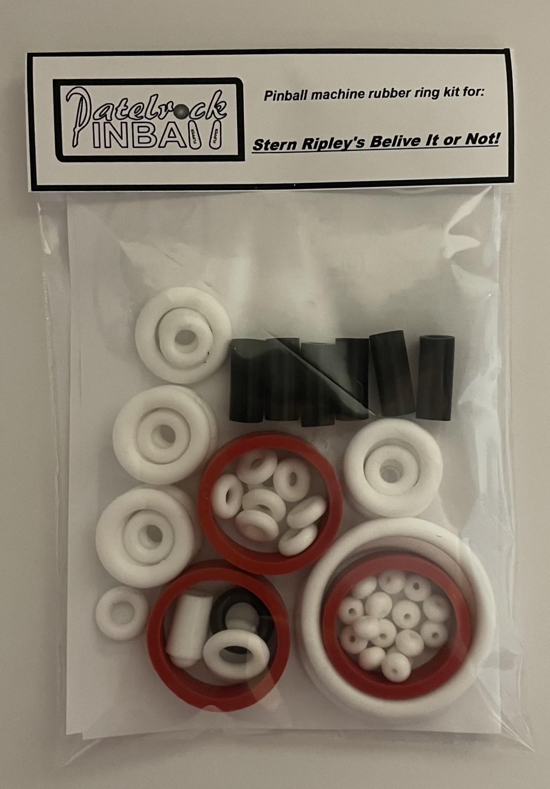 2003 Stern Ripley's Believe It or Not! Pinball Machine Rubber Ring Kit RBION