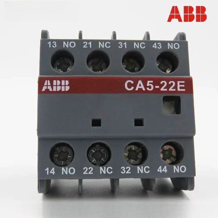 1/pieces NEW ABB AC Contactor Auxiliary Contact CA5-22E 2NC 2NO