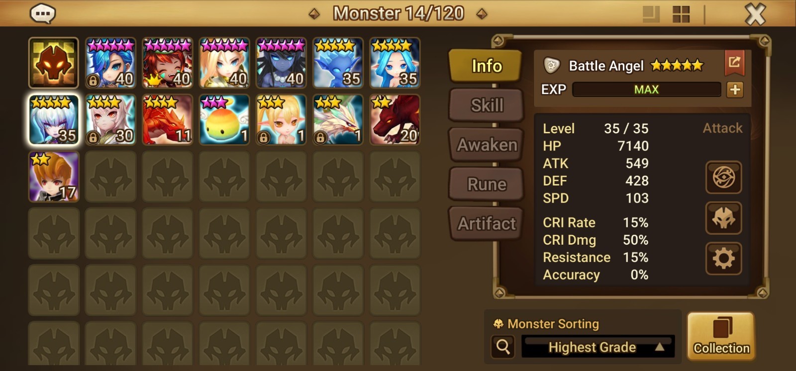 Summoners War Global 1LD5:🔥 LIGHT BATTLE ANGLE + TONS OF SCROLLS🔥