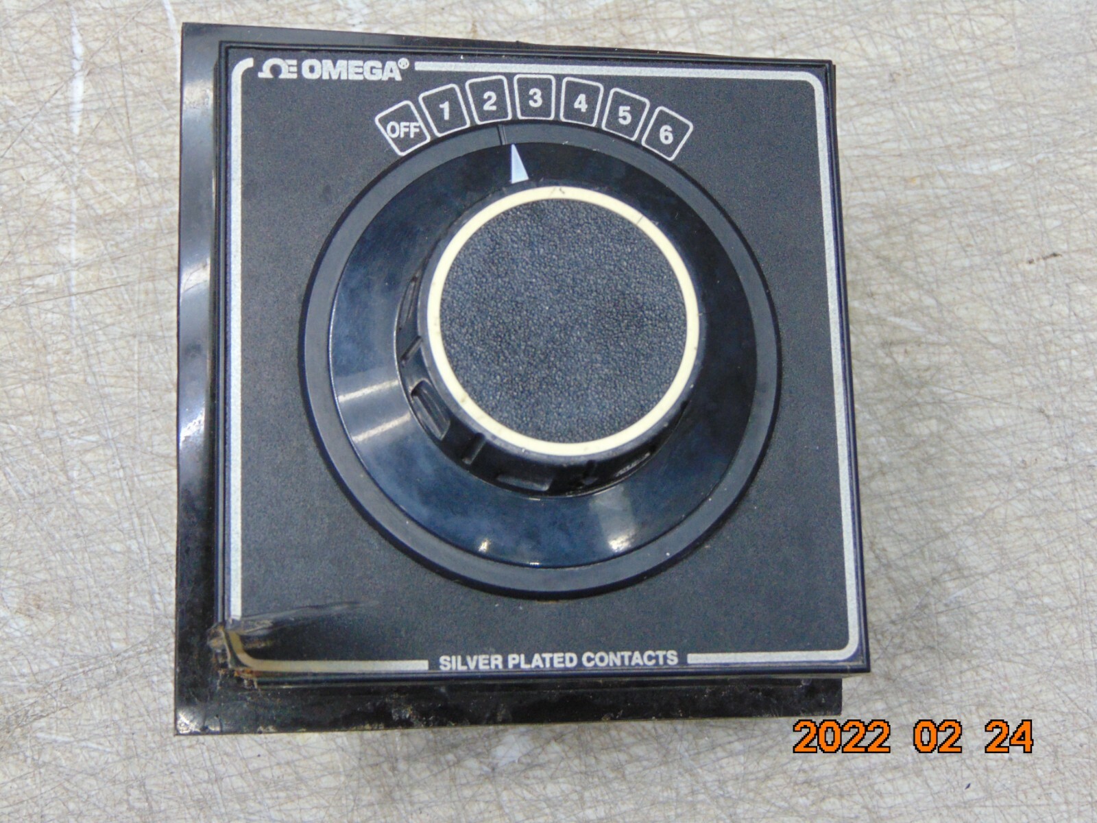 OMEGA SW142-6-B SELECTOR SWITCH