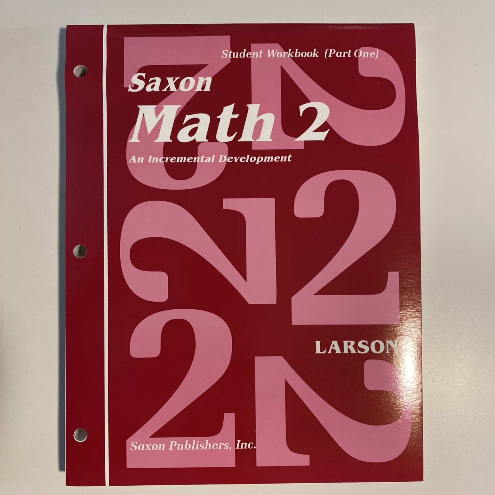# Saxon Math 2 set-Teacher's manual, 2 workbooks, flashcards, home study book