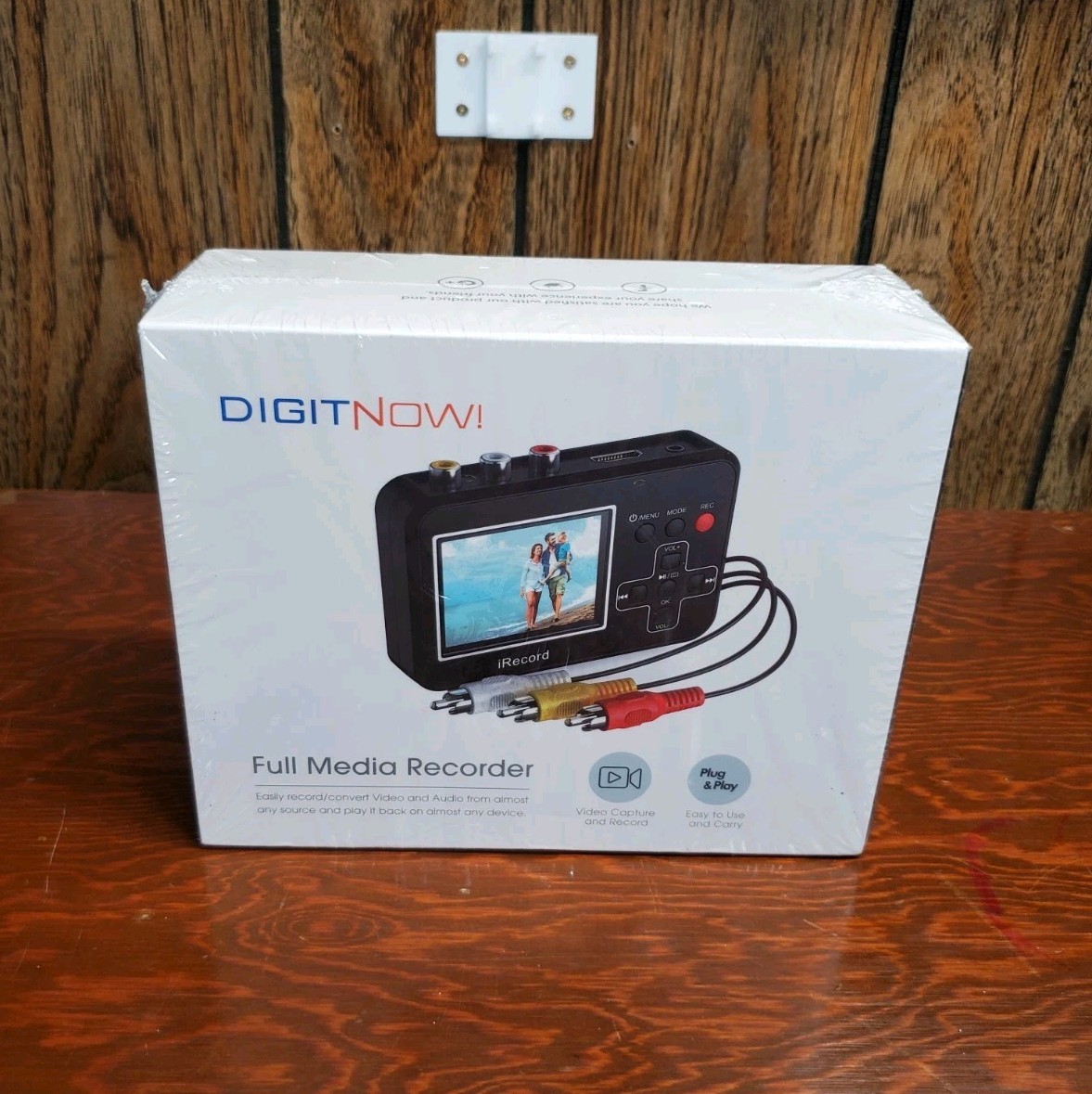 DIGITNOW FULL MEDIA RECORDER CAPTURE VHS CAMCORDER DVR DIGITAL VIDEO CONVERTER