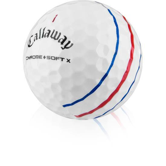 100 Callaway Chrome Soft X Triple Track Near Mint AAAA Golf Balls