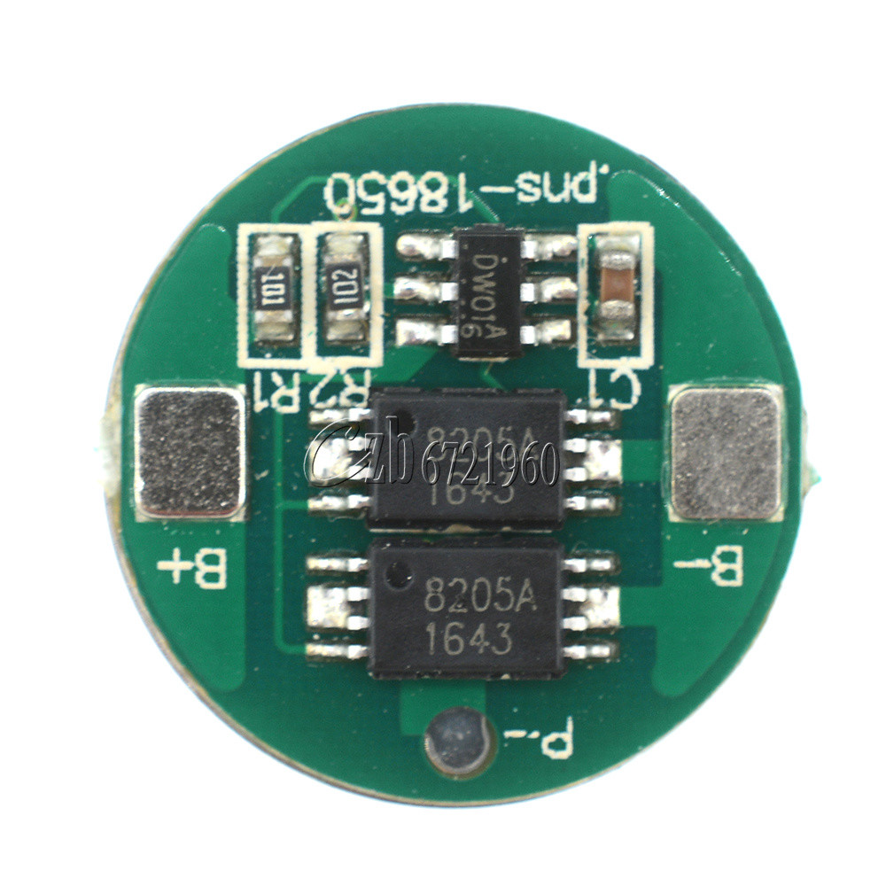 5PCS 18650 Li-ion Li-ion Battery Protection Board Dual MOS Battery Protection