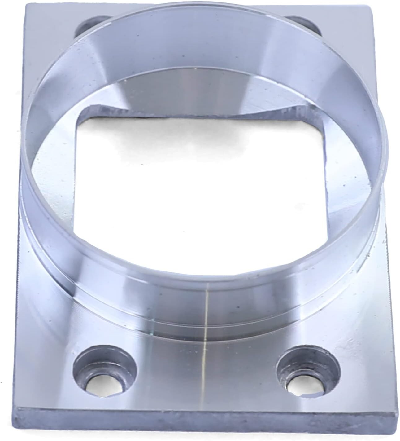 Adapter In 76Mm Plate For Mounting Air Filter Cone Flow Meter