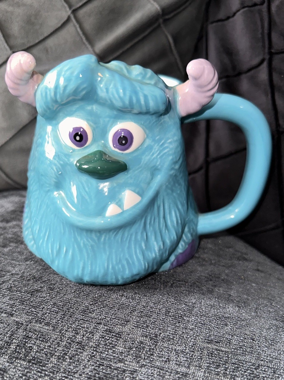 Disney Pixar Monsters Inc Blue Sully 3D Mug Tea Coffee Cup Large
