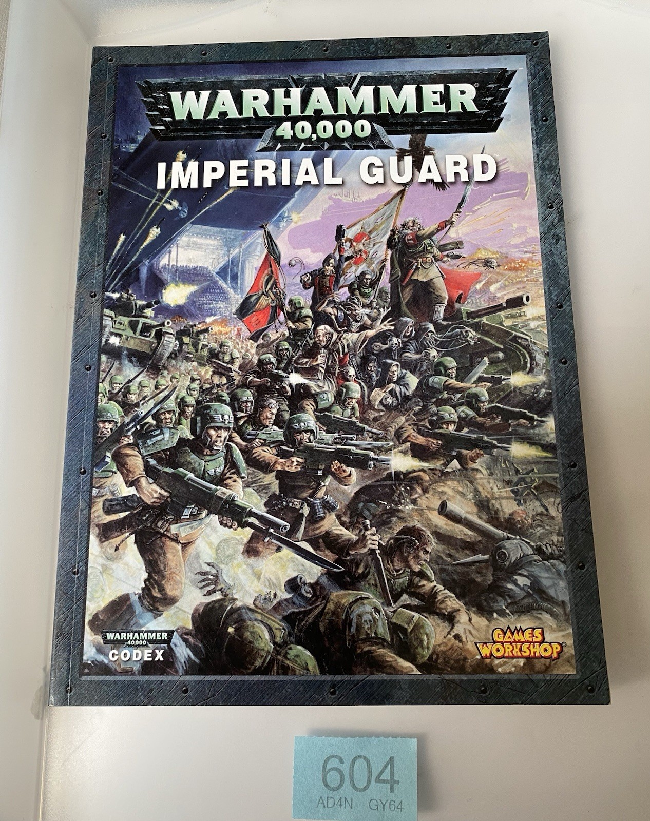 40k 5th Ed Imperial Guard Codex, OOP Softcover Book, V. Good Condition