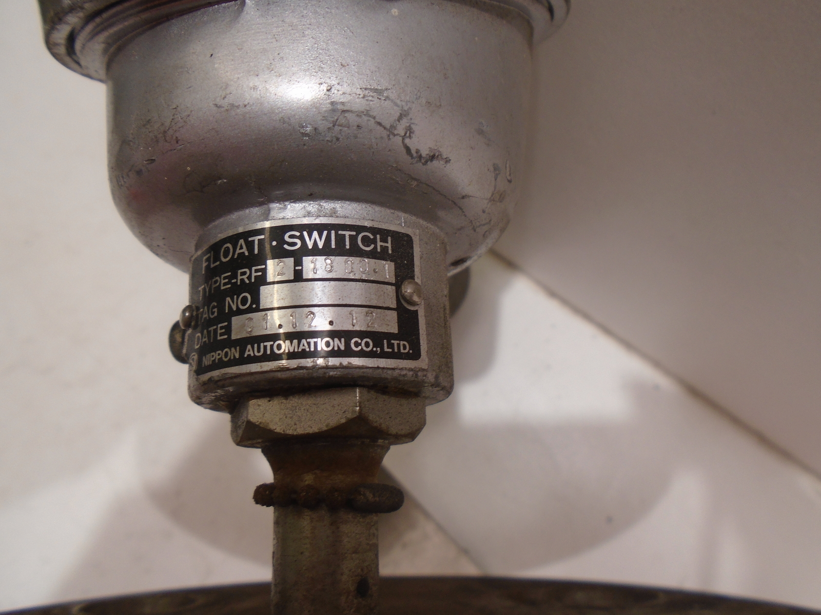 NIPPON AUTOMATION RF2-1800-1 FLOAT SWITCH LEVEL SENSOR 39" PROBE