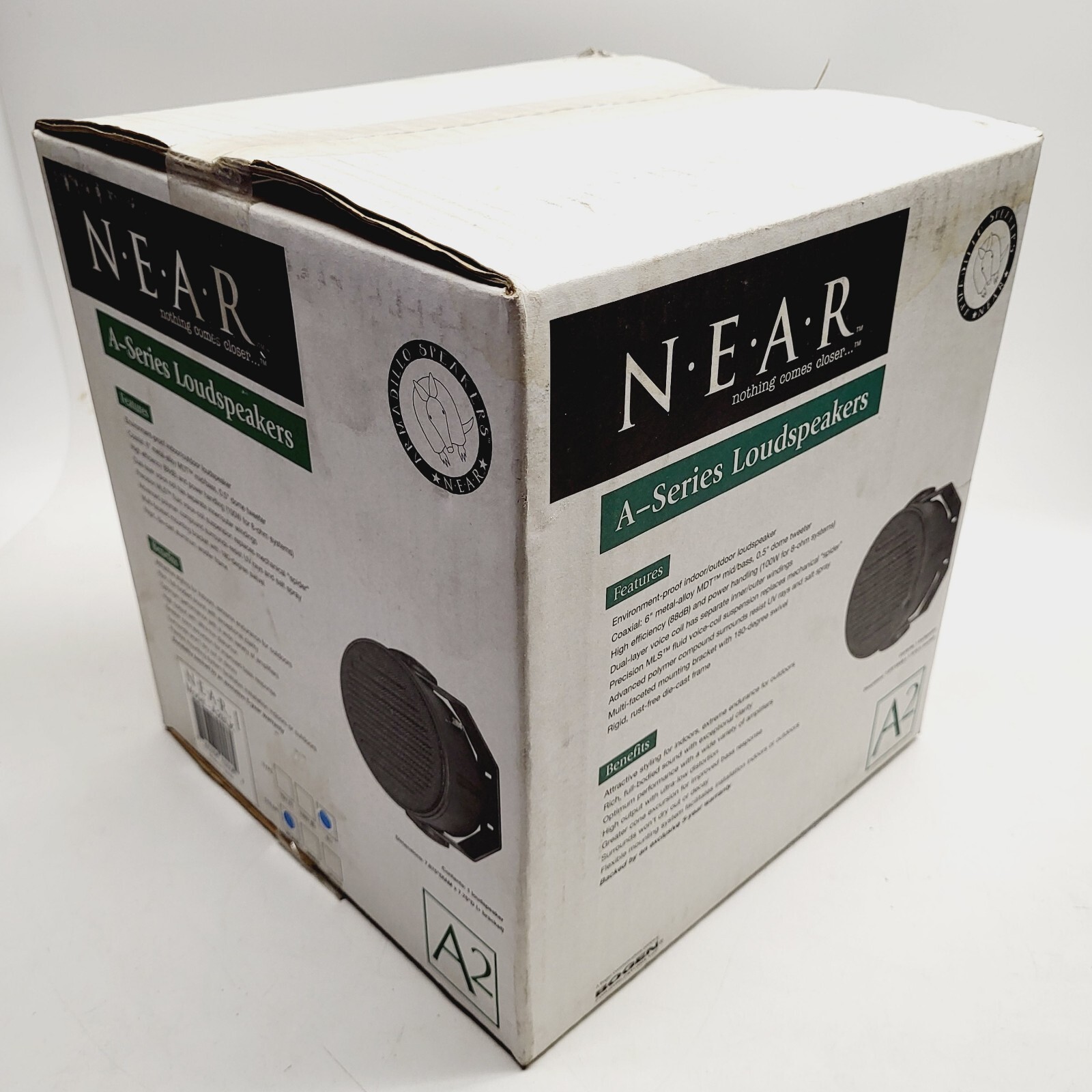 FACTORY SEALED Bogan - N. E. A. R.  A2 A2BLK  All-Environment Loudspeaker Black