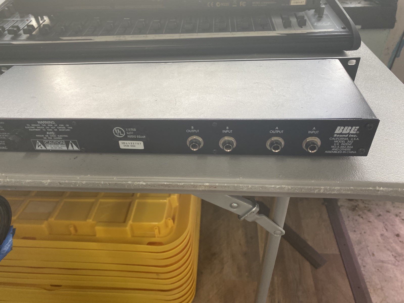 BBE Sonic Maximizer 362 Audio Enhancer Used No Accessories