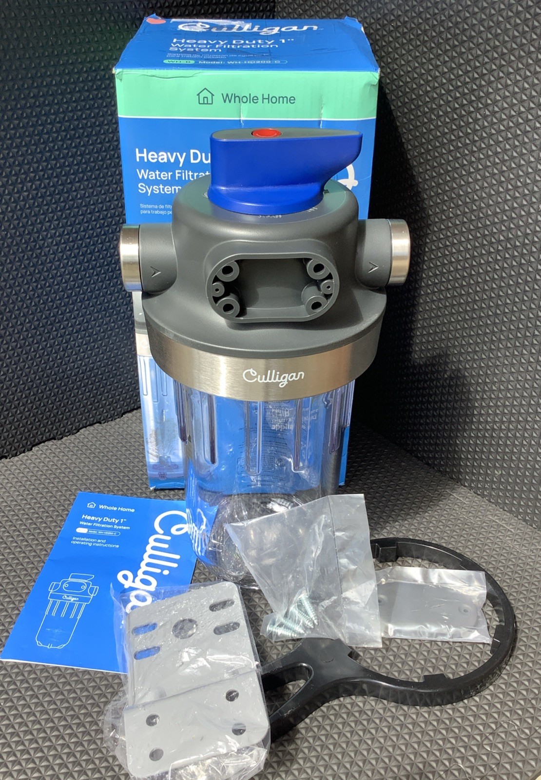 Culligan WH-HD200-C Heavy Duty Filtration System 1" Inlet / Outlet