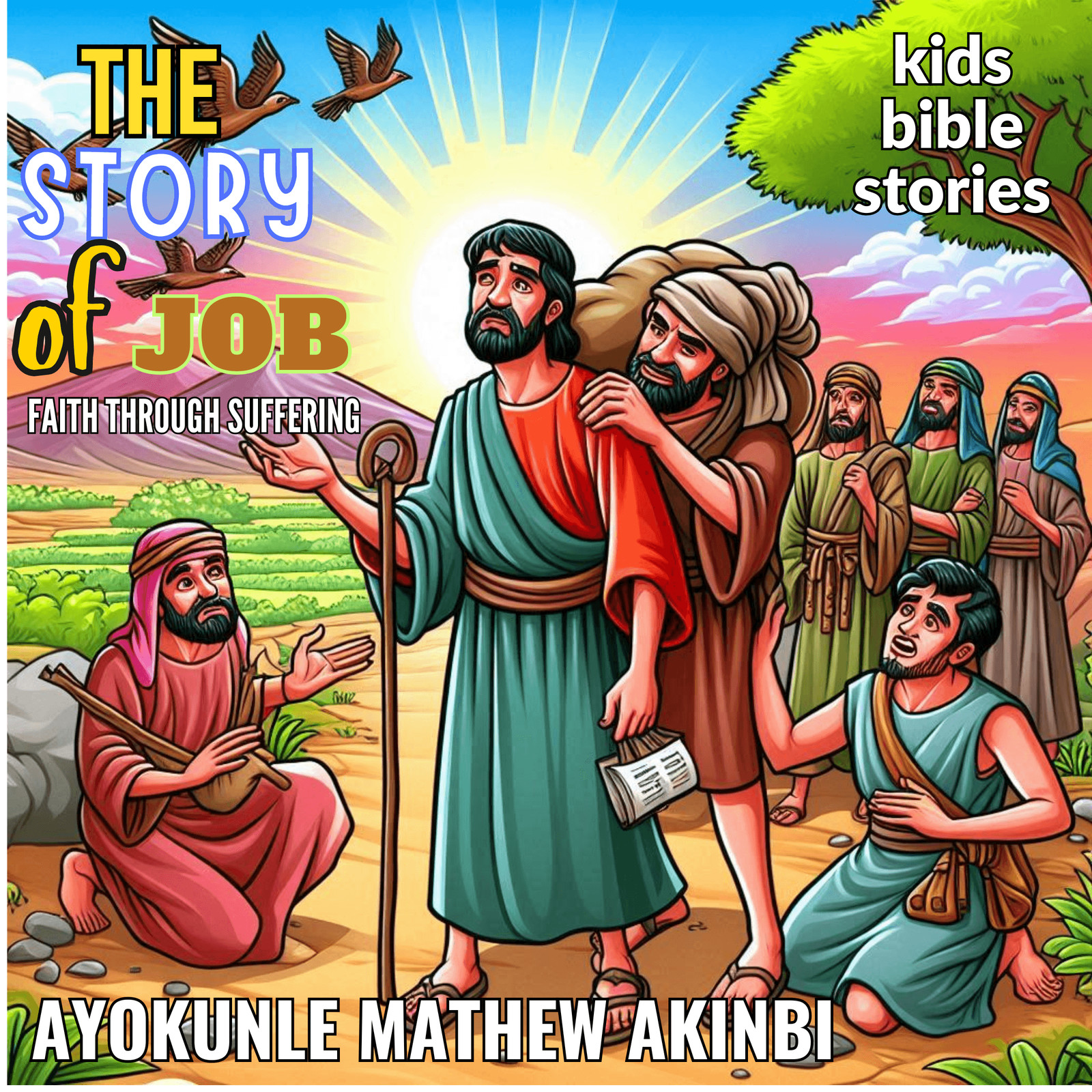 The Story of Job: Faith Through Suffering Kids Bible Stories