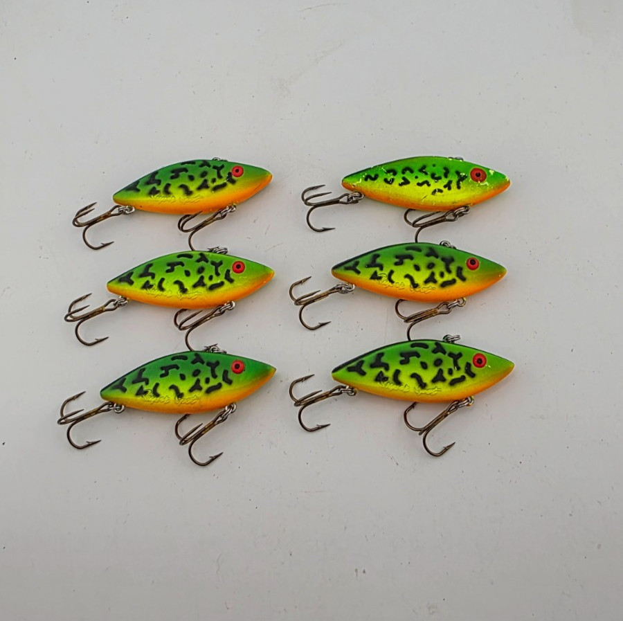 (6) Cotton Cordell Super Spot 1/4 oz Lipless Crankbait Fishing Lures Lot of 6